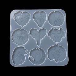 Moules en silicone pendentif dragon diy&nbsp;DIY-G091-01B