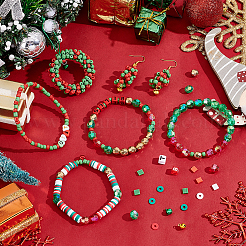 Ca. 1510 Stück DIY-Armband-Bausatz mit Weihnachtsmotiv&nbsp;DIY-PH0022-59