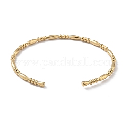 Ionenplattierung (IP) 304 Edelstahl-Manschettenarmbänder für Frauen&nbsp;BJEW-Z078-06G