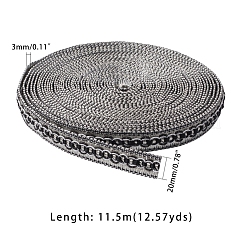 Ruban de polyester&nbsp;FIND-WH0043-51A