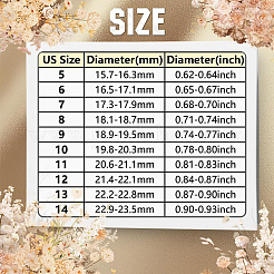 18 pièce 18 styles de bagues en acier inoxydable&nbsp;RJEW-SC0001-36EB