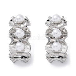 Clous d'oreilles en laiton&nbsp;EJEW-R016-25P