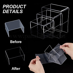Minifiguren aus durchsichtigem Acryl zeigen Riser&nbsp;AJEW-WH0166-36