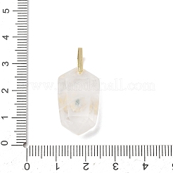 Quarzo naturale pendenti in cristallo&nbsp;GG-CBA5FCC-01G-08