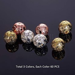 Perle di roccia lavica naturale elettrodeposta&nbsp;G-PH0034-26
