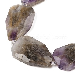 Natürlichen Amethyst Perlen Stränge&nbsp;G-P548-B08-01