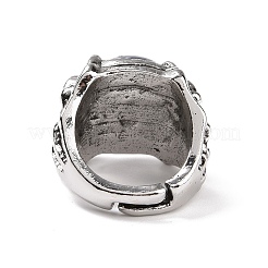 Böse Augen Glass Breitbandringe für Männer&nbsp;LS-RJEW-E017-01AS-01