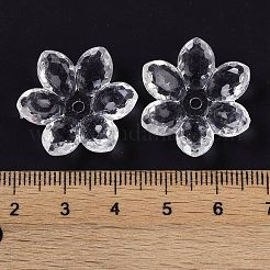 Transparentes bouchons acrylique de perles&nbsp;OACR-H118-03A