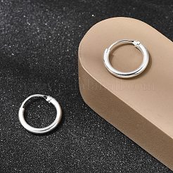 Orecchini a cerchio in ottone&nbsp;EJEW-G474-01S-01