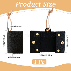 1 Taschentuchhalter aus Kunstleder&nbsp;AJEW-CL0001-66A