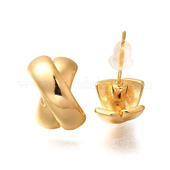 Orecchini in ottone&nbsp;EJEW-Z083-02G