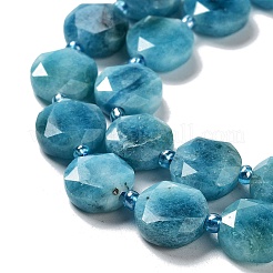 Naturweiß gefärbt Jade Perlen Stränge&nbsp;G-NH0004-031