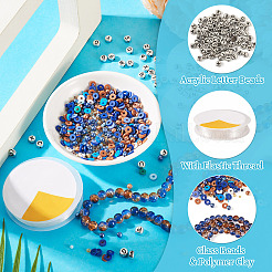 Kit fai da te per realizzare collane/braccialetti&nbsp;DIY-TAC0032-18A