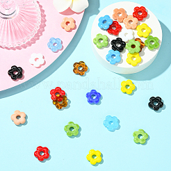 30 Stück handgefertigte Bunte Malerei-Perlen&nbsp;LAMP-SC0001-57