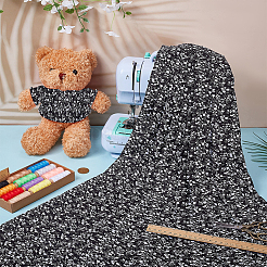 Baumwollstoff mit Blumenmuster&nbsp;DIY-WH0671-238B