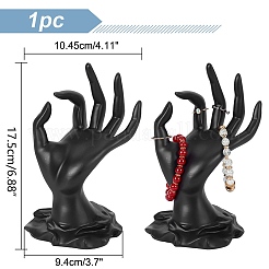 Espositori per anelli da dito in resina a mano&nbsp;RDIS-WH0006-26