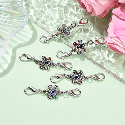 Décorations de pendentif en alliage 5pcs&nbsp;HJEW-YW00135