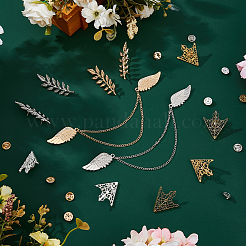 Broches en alliage et en fer&nbsp;JEWB-DC0001-30