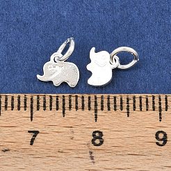 Elefantenanhänger aus feinem Silber&nbsp;STER-A049-02S