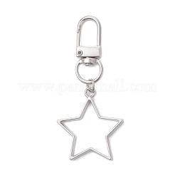 Colgantes de aleación con forma de estrella&nbsp;HJEW-JM04174