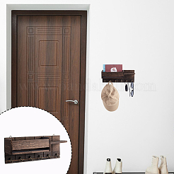 Porta llaves de pared de madera&nbsp;AJEW-WH0596-620