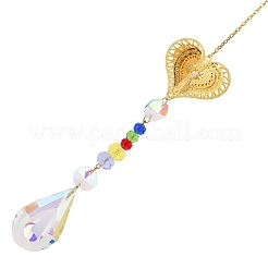 Ornamenti pendenti in lega cava&nbsp;HJEW-Q012-05F