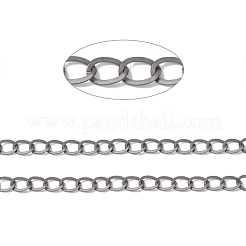 Gourmettes en aluminium à oxydation ovale&nbsp;CHA-G001-02P