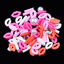 Handgemachter Ton-Cabochon&nbsp;CLAY-N006-84