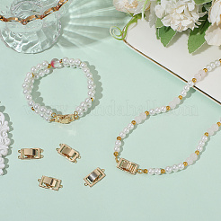 6 Stück Uhrenarmbandverschlüsse aus Messing in 2 Stilen&nbsp;KK-SC0006-73