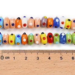 Perline irregolari fatte a mano in lampwork&nbsp;X-LAMP-Z015-02