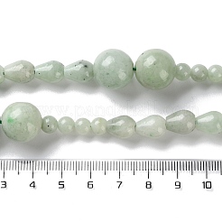 Natürliche chinesische Jade Perlen Stränge&nbsp;G-B138-A01-01
