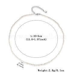 Ensemble de bijoux en perles d'eau douce en argent s925&nbsp;VY4924-2
