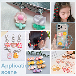 Kits de cabochons en résine et perles acryliques&nbsp;DIY-ME0002-58