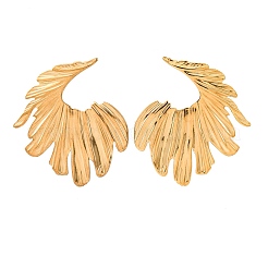 Orecchini a bottone in acciaio inossidabile 304 per donna&nbsp;EJEW-K306-11G