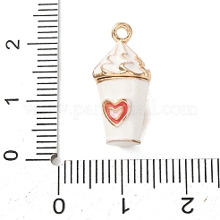 Pendentifs d'émail en laiton &nbsp;KK-CBA8989-01E