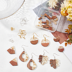 Kit de fabrication de boucles d'oreilles bricolage&nbsp;DIY-OC0007-37