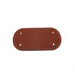 PU-Leder stricken Häkeln Taschen unten&nbsp;LS-FIND-WH0094-53A-03
