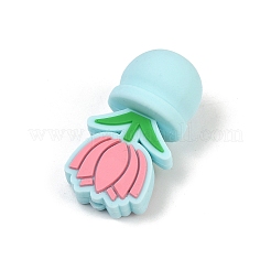 Perle focali in silicone alimentare per fiori&nbsp;SIL-A011-03B-02