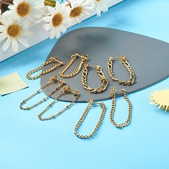 Ohrstecker in Kettenform für Mädchenfrauen&nbsp;EJEW-JE04617
