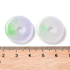 Gefärbt natürliche weiße Jade Anhänger&nbsp;G-Q016-05D-01