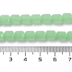 Abalorios de vidrio de jade de imitación&nbsp;GLAA-G112-02B