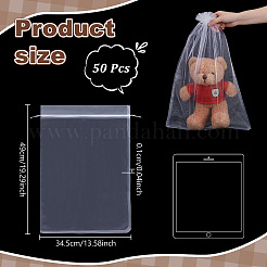 50 x Organza-Verpackungsbeutel mit Kordelzug&nbsp;ABAG-DR0001-11A