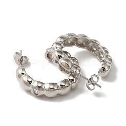 Aretes redondos de latón&nbsp;EJEW-F314-07P