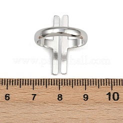 Manschettenringe aus Edelstahl 304 für Damen&nbsp;RJEW-L133-04P