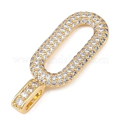 Colgante micropavé cubic zirconia de latón&nbsp;LS-KK-K413-07G
