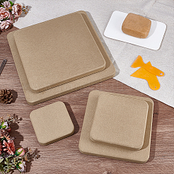 5 Stück 5 Stile MDF-Holzplatten&nbsp;DIY-UN0007-33