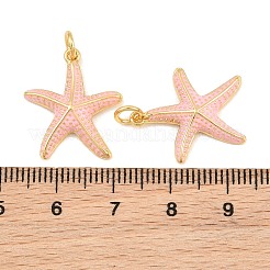 Ciondoli smaltato in ottone&nbsp;KK-CBAEBFB-14G-02