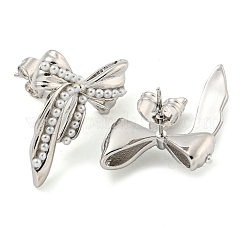 Clous d'oreilles en laiton&nbsp;EJEW-P275-03P
