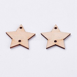 Liens de bois undyed&nbsp;WOOD-F005-09