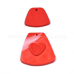 Pendentifs en pâte polymère manuels&nbsp;CLAY-N010-062B